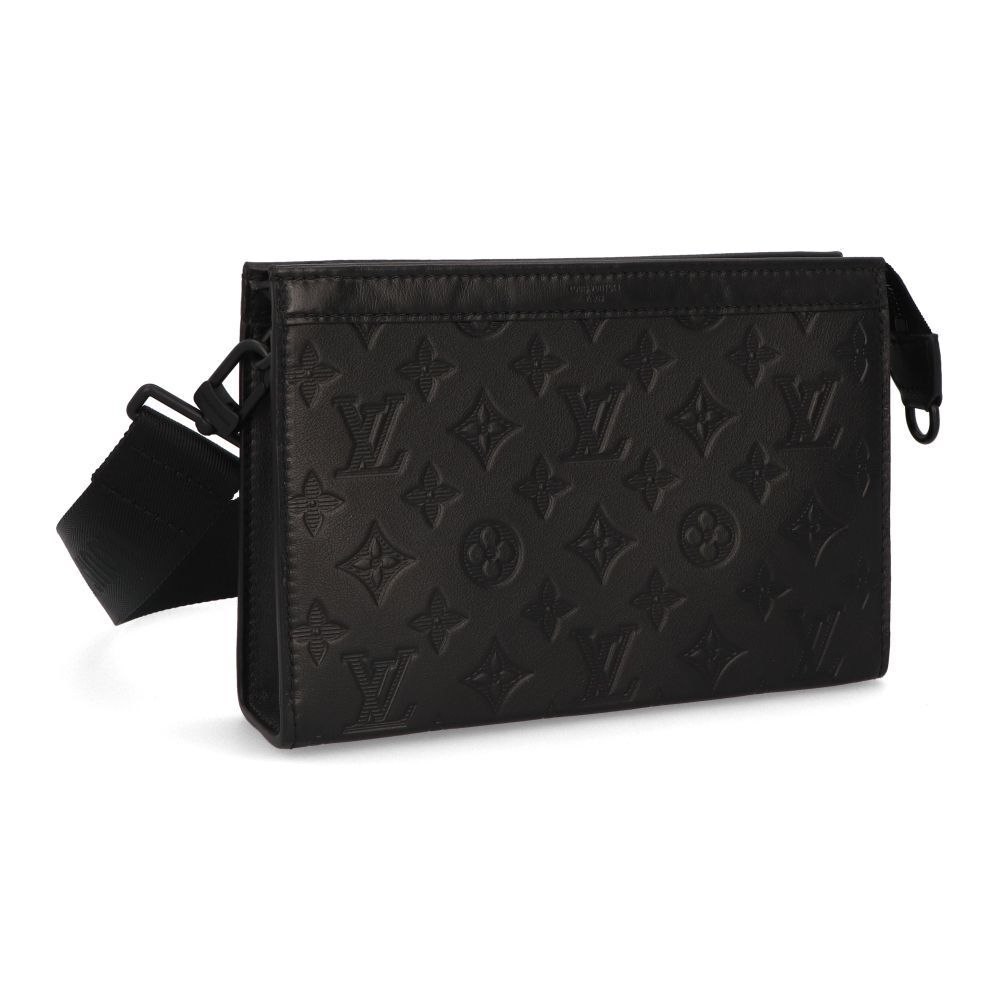 Louis Vuitton Gaston Wearable Wallet Shoulder Bag Bum bag Black - Picture 2 of 8